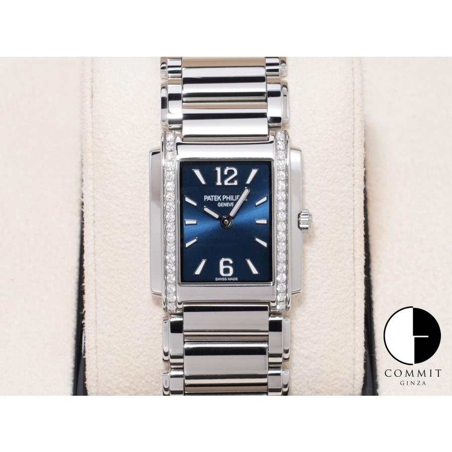 パテックフィリップ Twenty-4 Ref.4910/1200A-001 ステンレススチール ブルー・ソレイユ文字盤 | PATEK PHILIPPE