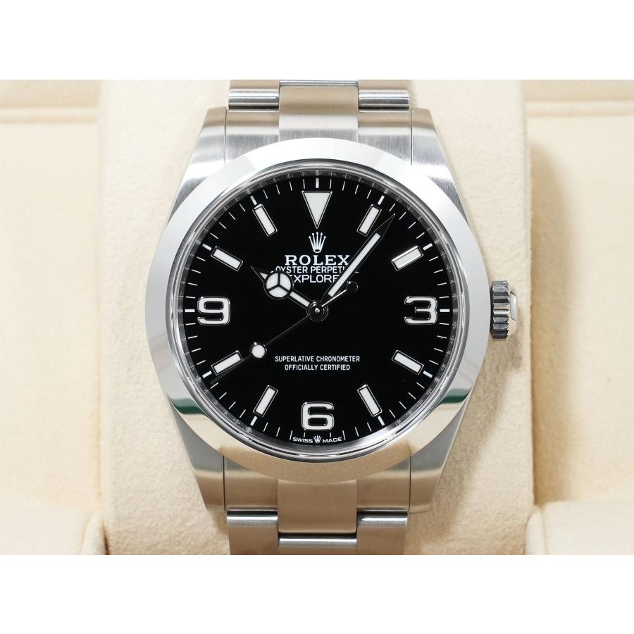 ロレックス エクスプローラー40 Ref.224270 ステンレススチール ブラック文字盤 オイスターブレスレット | エクスプローラー（ROLEX） | 01