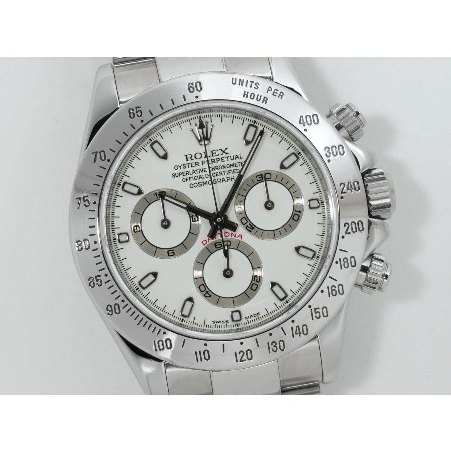 ロレックス デイトナ Ref.116520 ステンレススチール ホワイト文字盤 | コスモグラフ デイトナ | 02