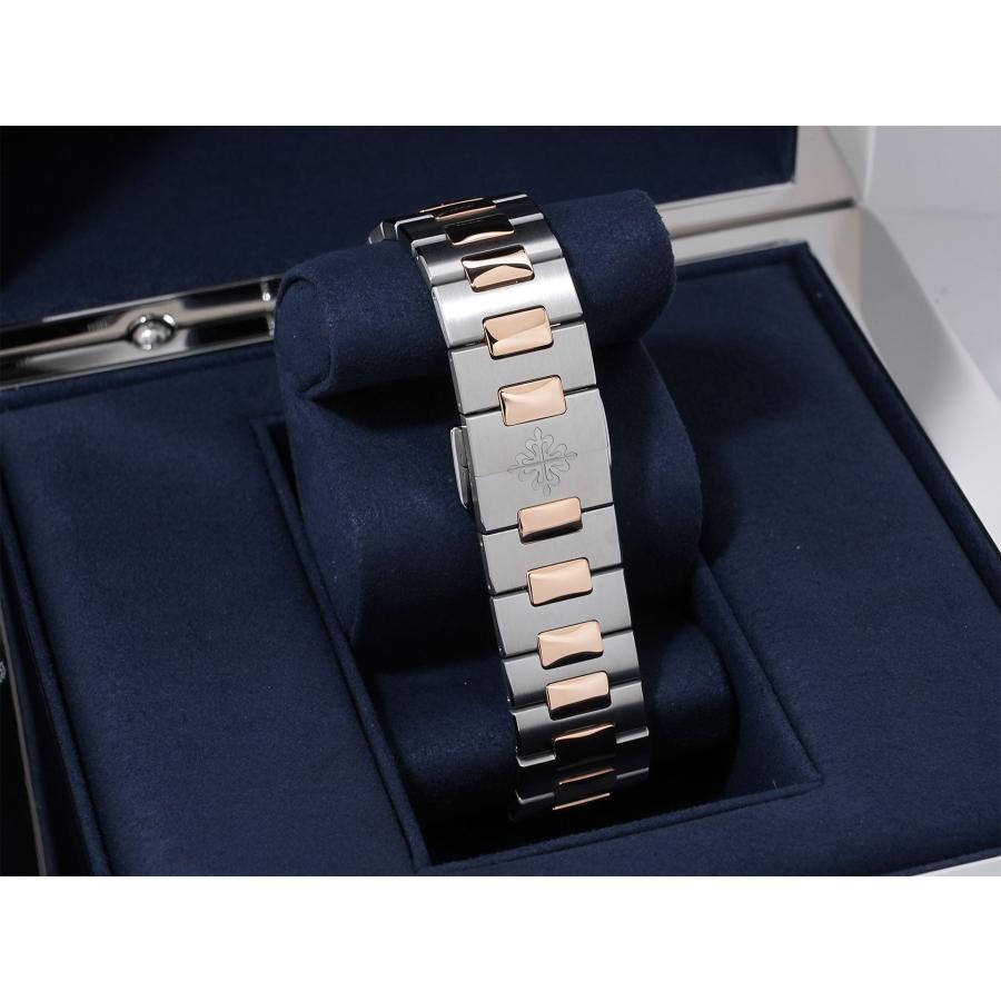 パテックフィリップ キュビタス Ref.5821/1AR-001 ステンレススチール/ローズゴールド ブルーソレイユ文字盤 | PATEK PHILIPPE | 05