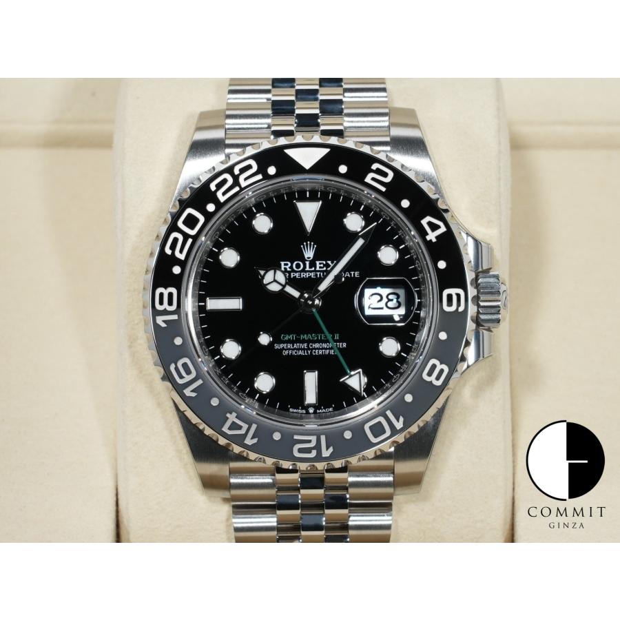 ロレックス GMTマスターII Ref.126710GRNR ステンレススチール ブラック文字盤 ジュビリーブレスレット | GMTマスター