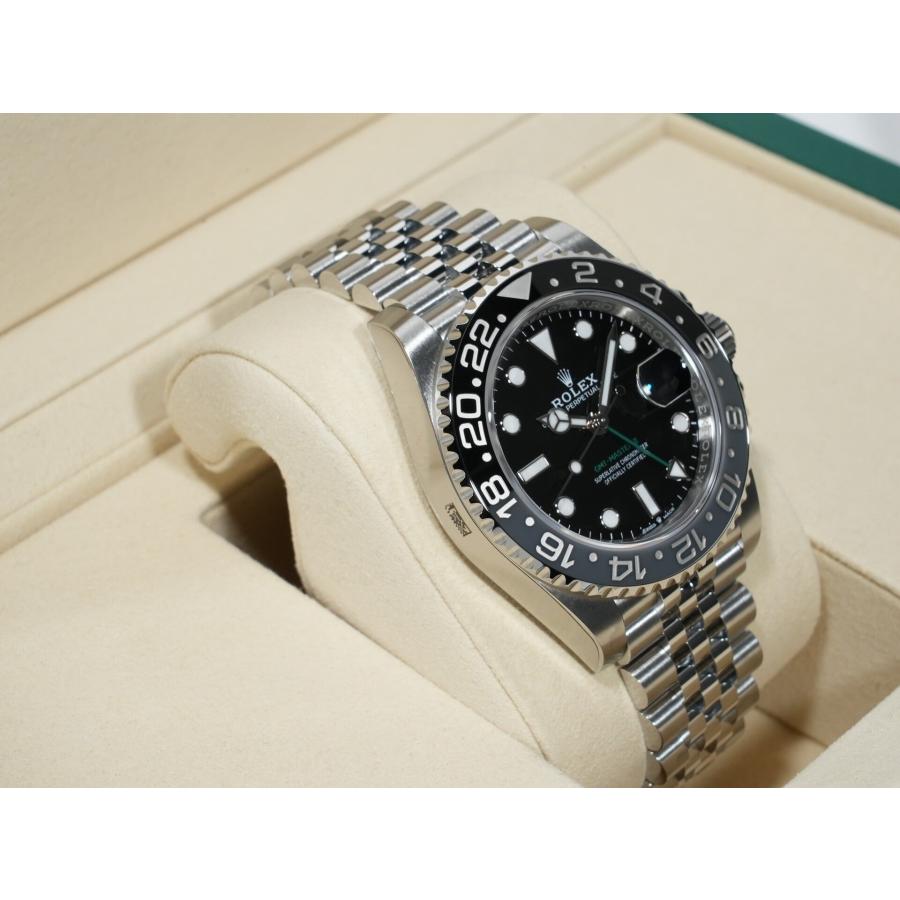 ロレックス GMTマスターII Ref.126710GRNR ステンレススチール ブラック文字盤 ジュビリーブレスレット | GMTマスター | 04