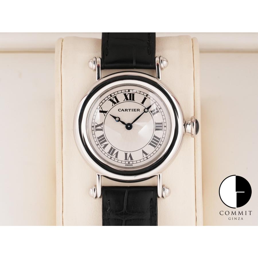 カルティエ ディアボロ LM Ref.W1509751 プラチナ シルバー文字盤 | Cartier