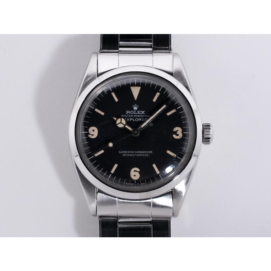 ロレックス エクスプローラーI Ref.1016 SS ブラック文字盤 | エクスプローラー（ROLEX） | 01