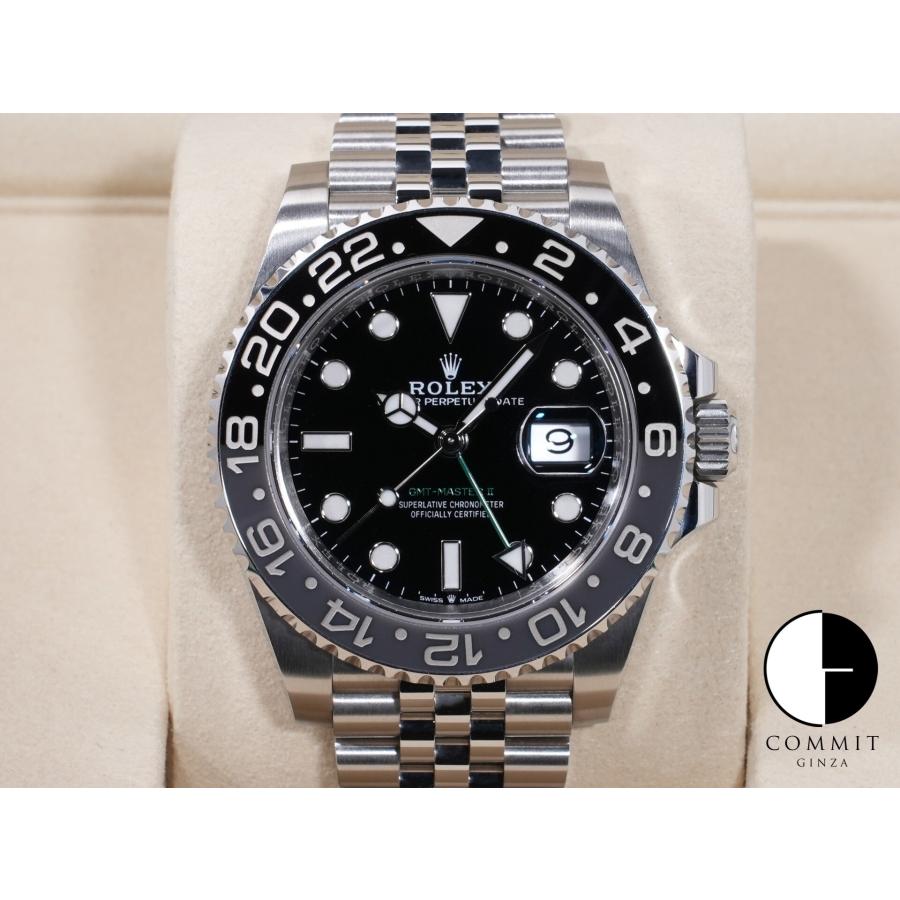 ロレックス GMTマスターII Ref.126710GRNR SS ブラック文字盤 ジュビリーブレスレット | GMTマスター