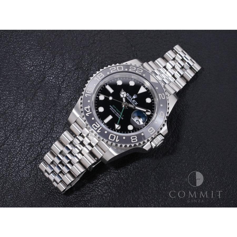 ロレックス GMTマスターII Ref.126710GRNR SS ブラック文字盤 ジュビリーブレスレット | GMTマスター | 10