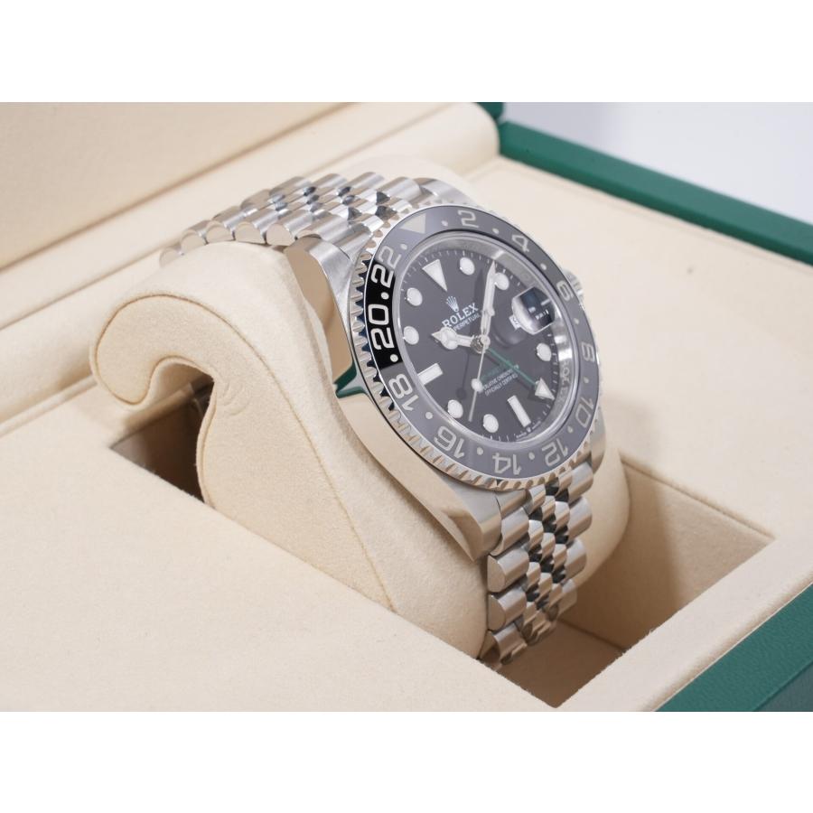 ロレックス GMTマスターII Ref.126710GRNR SS ブラック文字盤 ジュビリーブレスレット | GMTマスター | 04