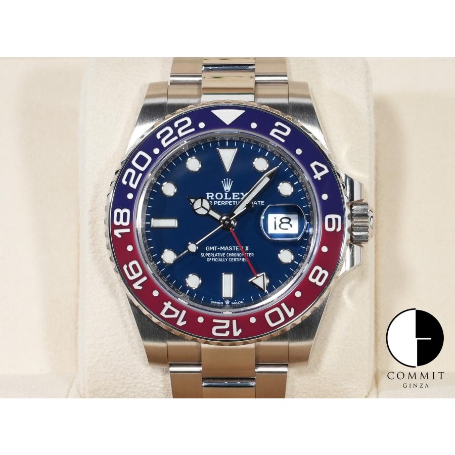 ロレックス GMTマスターII Ref.126719BLRO ホワイトゴールド ミッドナイトブルー文字盤 オイスターブレスレット | GMTマスター