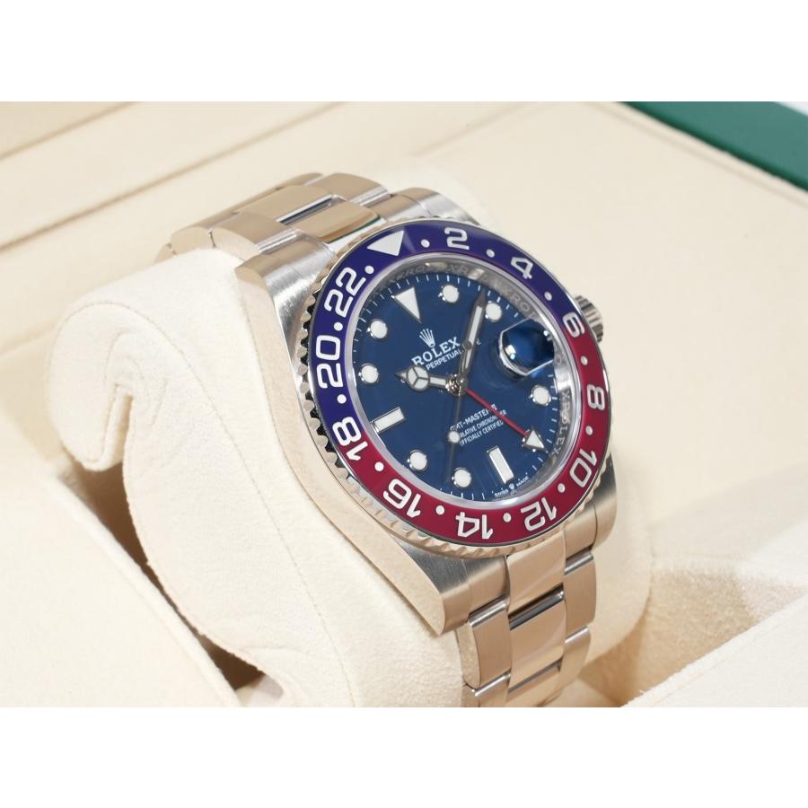 ロレックス GMTマスターII Ref.126719BLRO ホワイトゴールド ミッドナイトブルー文字盤 オイスターブレスレット | GMTマスター | 04