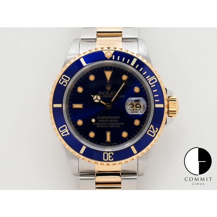 ロレックス サブマリーナー デイト Ref.16613 SS/YG ブルー文字盤 | サブマリーナー
