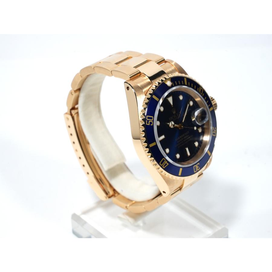 ロレックス サブマリーナー デイト Ref.16618 イエローゴールド ブルー文字盤 | サブマリーナー | 04