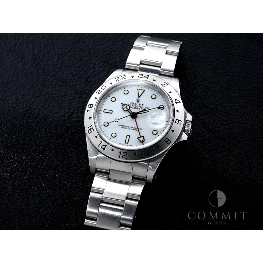 ロレックス エクスプローラーII Ref.16570 ステンレススチール ホワイト文字盤 オイスターブレスレット | エクスプローラーII | 10