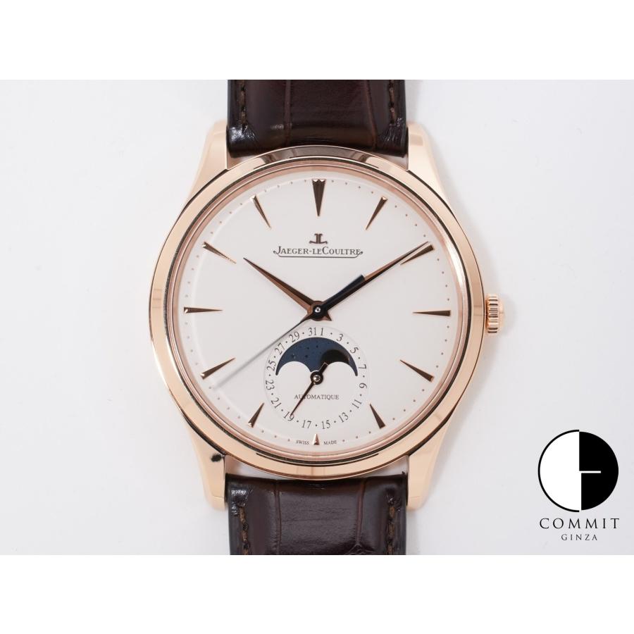 ジャガールクルト マスター ウルトラスリム ムーンフェイズ Ref.Q1362510 18KPG エッグシェルベージュ文字盤 | JAEGER-LECOULTRE