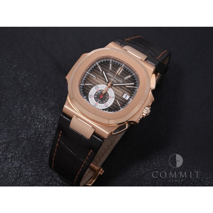 パテックフィリップ ノーチラス クロノグラフ Ref.5980R-001 ローズゴールド ブラウン文字盤 | ノーチラス | 09