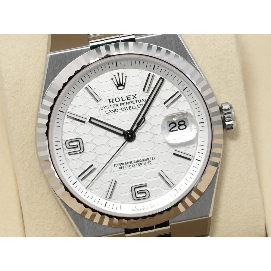ロレックス ランドドゥエラー Ref.127334 ステンレススチール/ホワイトゴールド ホワイト文字盤 ジュビリーブレスレット | ROLEX | 02