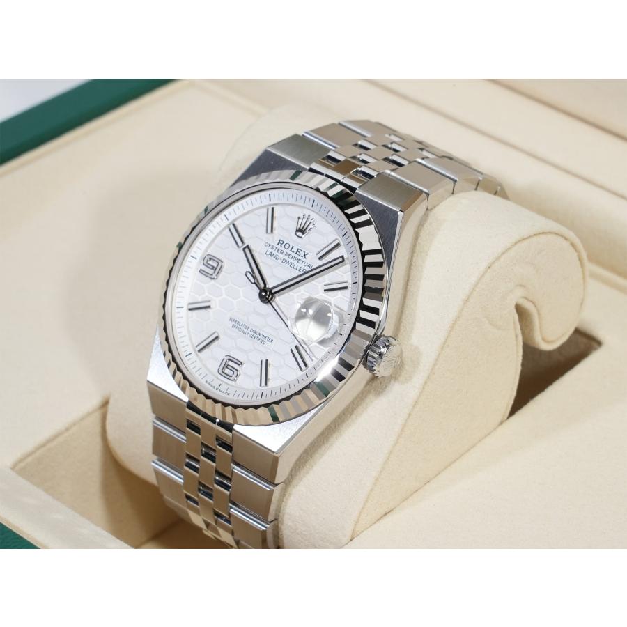 ロレックス ランドドゥエラー Ref.127334 ステンレススチール/ホワイトゴールド ホワイト文字盤 ジュビリーブレスレット | ROLEX | 03