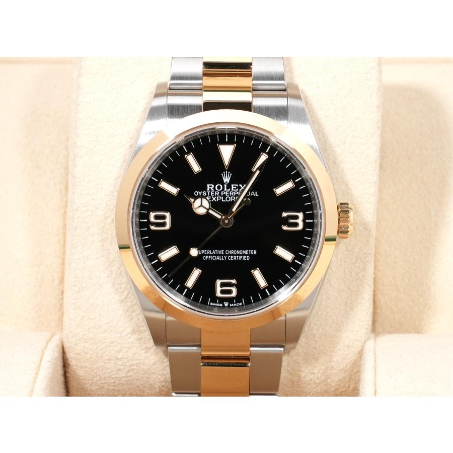 ロレックス エクスプローラー36 Ref.124273 SS/YG ブラック文字盤 | エクスプローラー（ROLEX） | 01