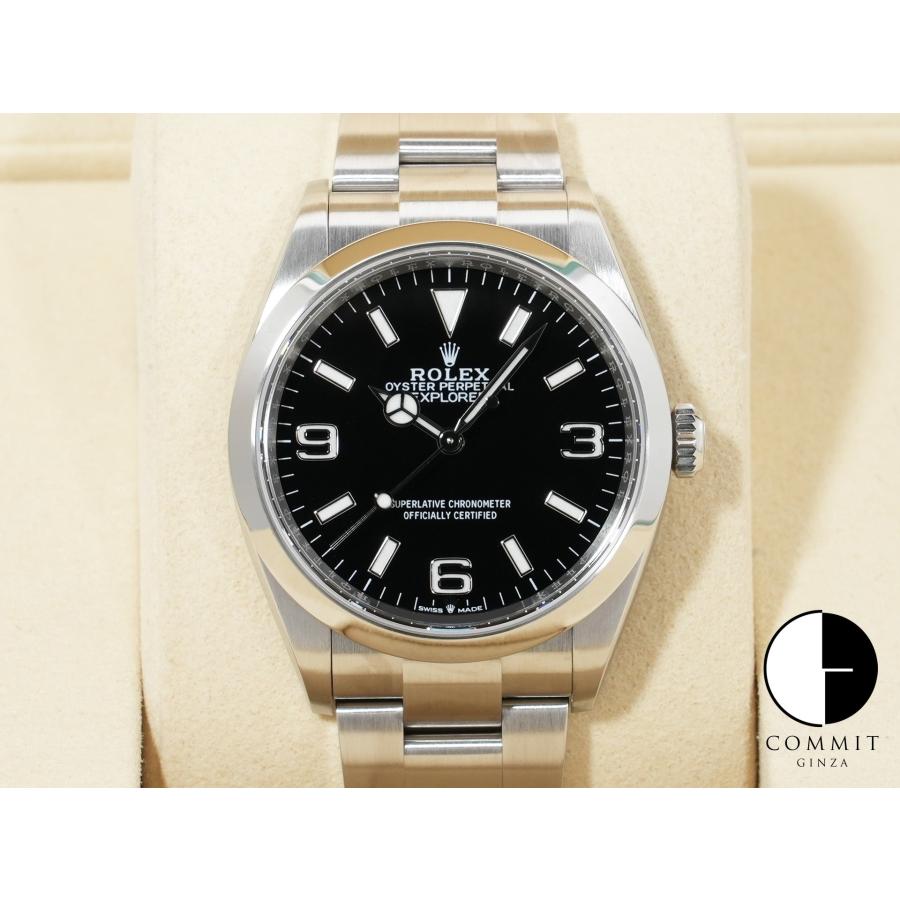 ロレックス エクスプローラー36 Ref.124270 ステンレススチール ブラック文字盤 オイスターブレスレット | エクスプローラー（ROLEX）
