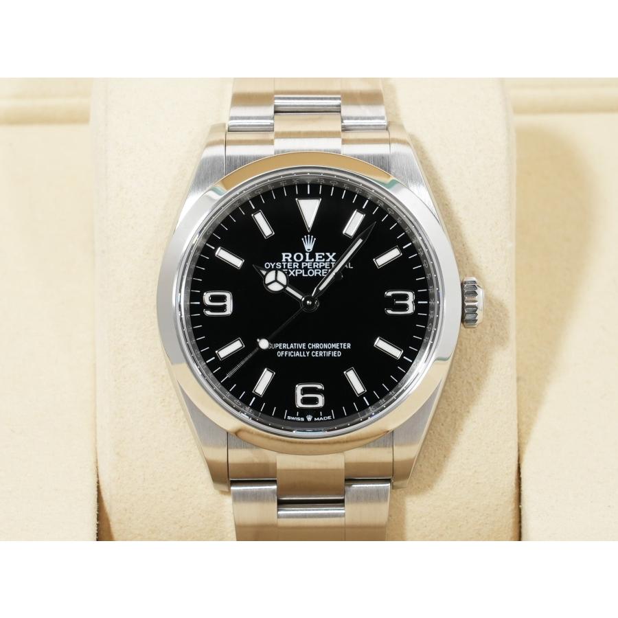 ロレックス エクスプローラー36 Ref.124270 ステンレススチール ブラック文字盤 オイスターブレスレット | エクスプローラー（ROLEX） | 01