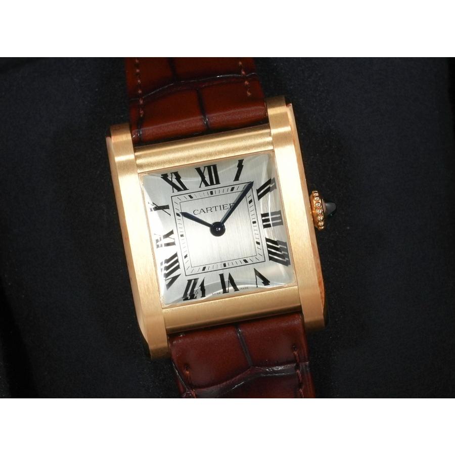 カルティエ タンク ノルマル Ref.WGTA0108 イエローゴールド シルバー文字盤 | Cartier | 02