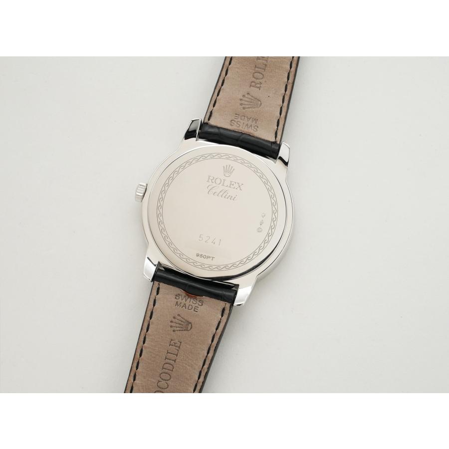 ロレックス チェリーニ チェリニウム Ref.5241/6 プラチナ アイスブルー文字盤 | ROLEX | 06