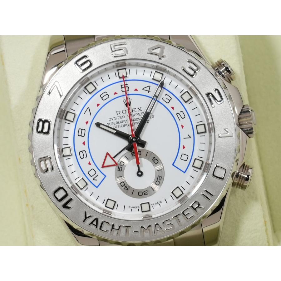 ロレックス ヨットマスター II Ref.116689 18KWG ホワイト文字盤 | ヨットマスター | 02