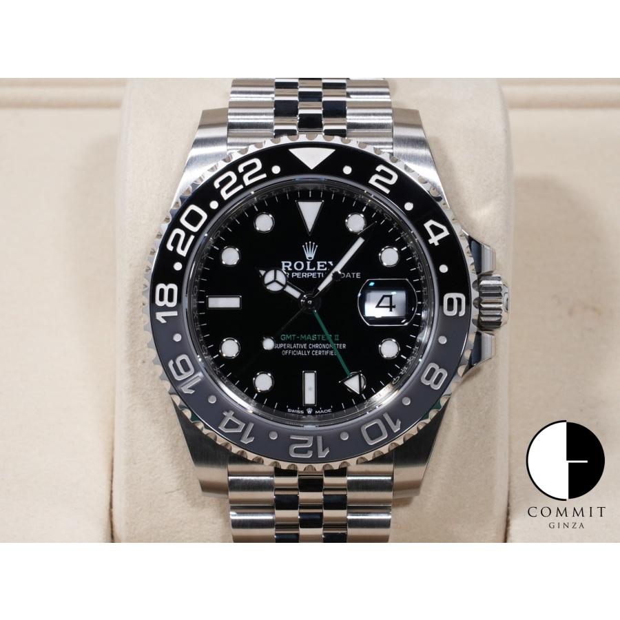 ロレックス GMTマスターII Ref.126710GRNR SS ブラック文字盤 ジュビリーブレスレット | GMTマスター