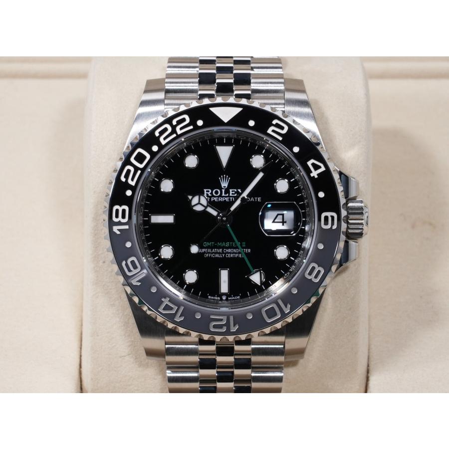 ロレックス GMTマスターII Ref.126710GRNR SS ブラック文字盤 ジュビリーブレスレット | GMTマスター | 01