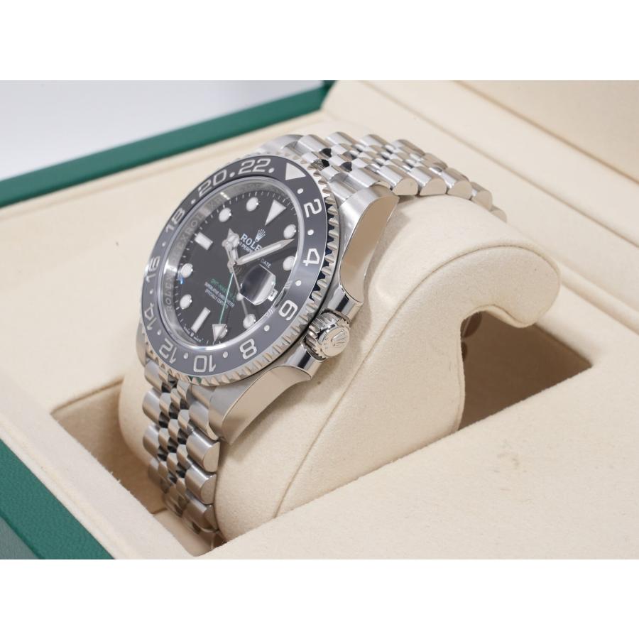 ロレックス GMTマスターII Ref.126710GRNR SS ブラック文字盤 ジュビリーブレスレット | GMTマスター | 02