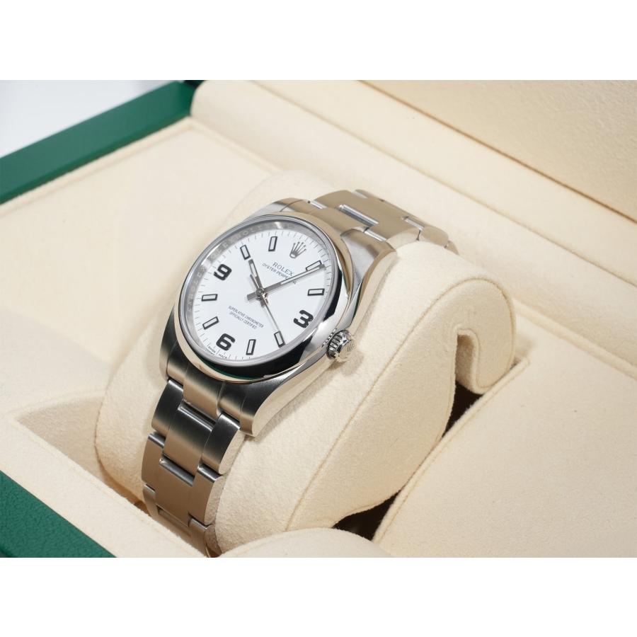 ロレックス オイスターパーペチュアル34 Ref.114200 SS ホワイト文字盤 | オイスター パーペチュアル | 03