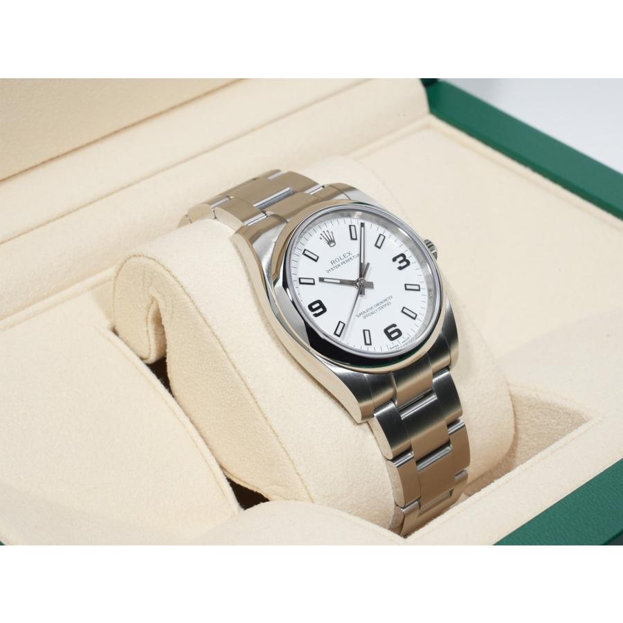 ロレックス オイスターパーペチュアル34 Ref.114200 SS ホワイト文字盤 | オイスター パーペチュアル | 04