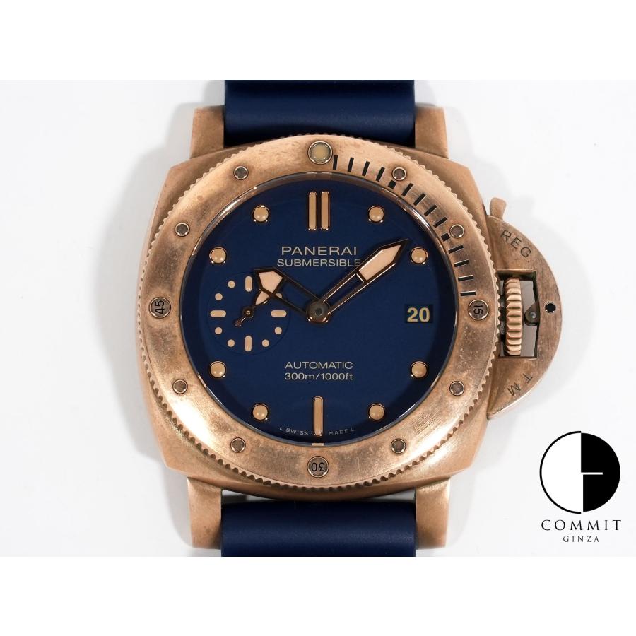 パネライ サブマーシブル ブロンゾ ブルー アビッソ Ref.PAM01074 ブロンズ ブルー文字盤 | OFFICINE PANERAI