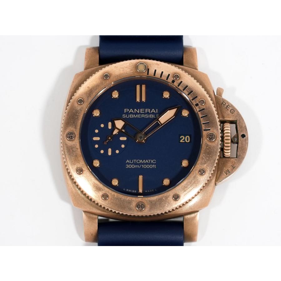 パネライ サブマーシブル ブロンゾ ブルー アビッソ Ref.PAM01074 ブロンズ ブルー文字盤 | OFFICINE PANERAI | 01