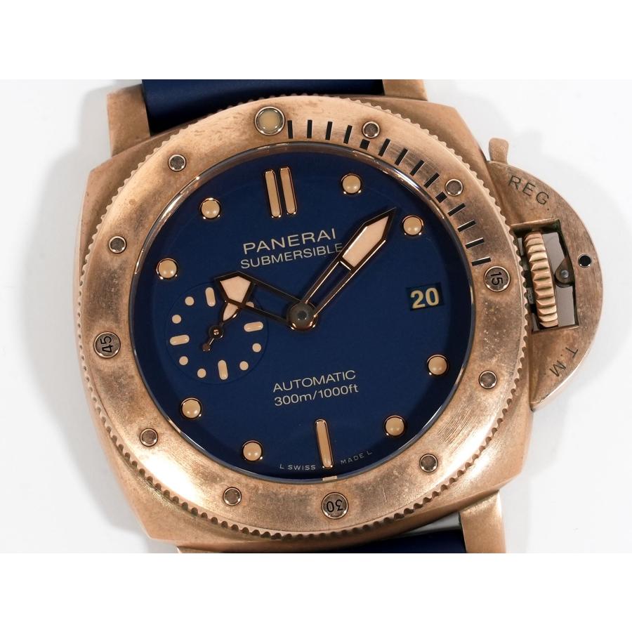 パネライ サブマーシブル ブロンゾ ブルー アビッソ Ref.PAM01074 ブロンズ ブルー文字盤 | OFFICINE PANERAI | 02