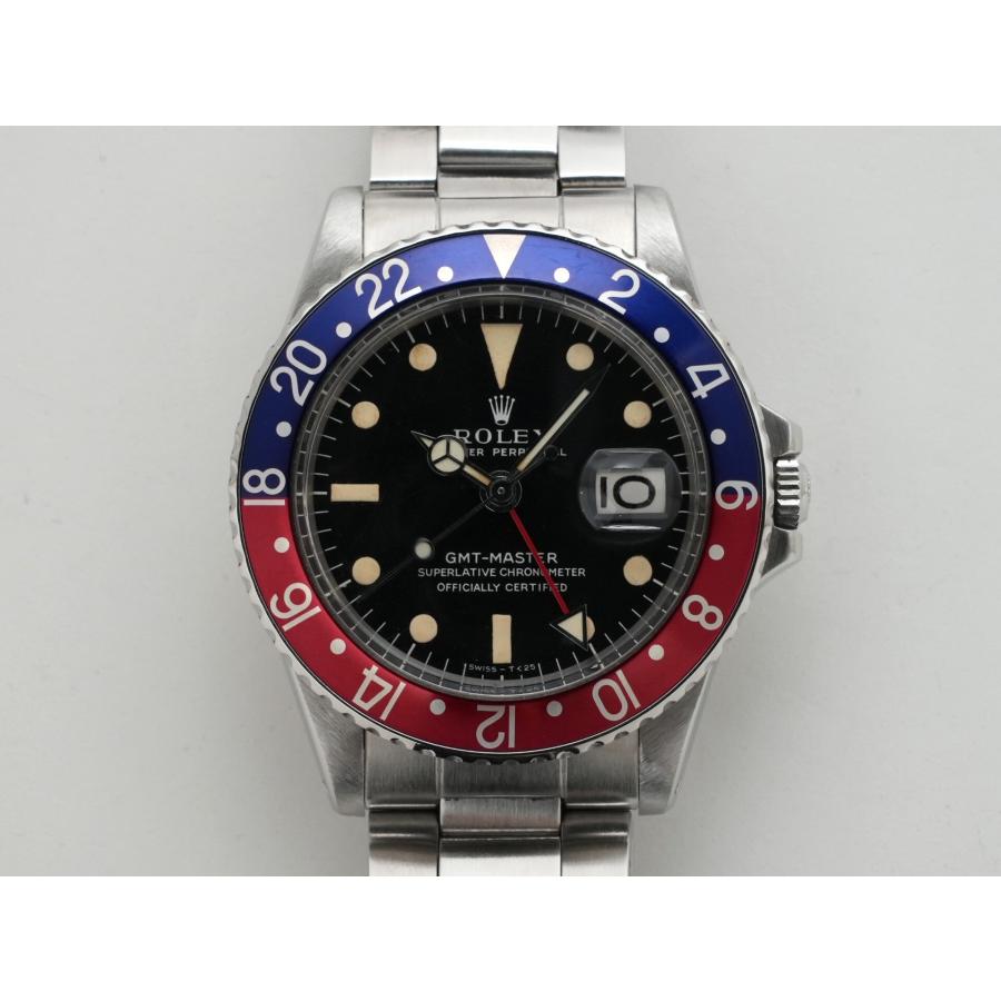 ロレックス GMTマスター Ref.1675 SS ブラック文字盤 | GMTマスター | 01