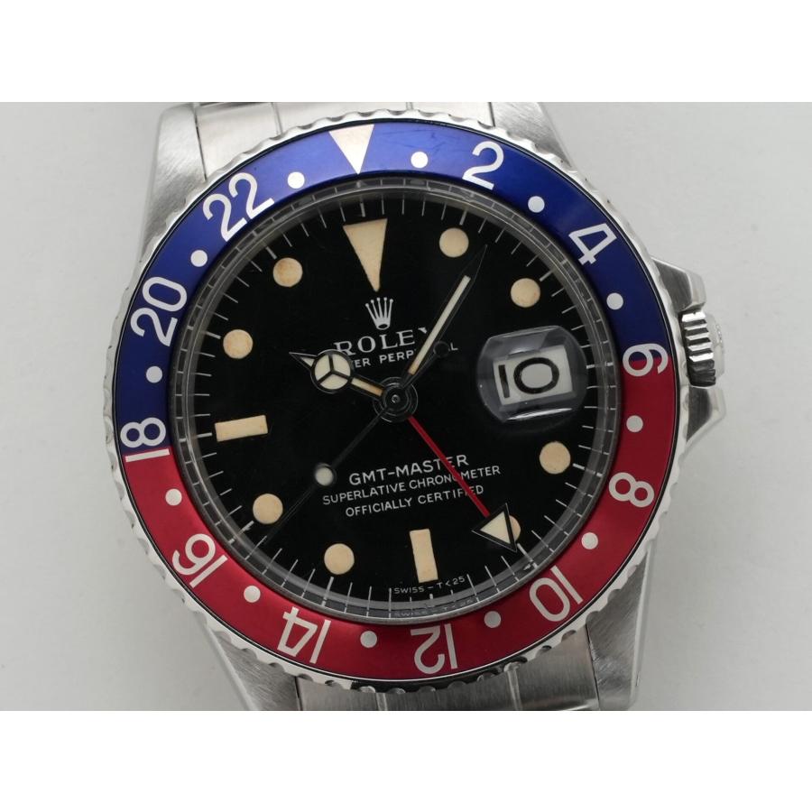 ロレックス GMTマスター Ref.1675 SS ブラック文字盤 | GMTマスター | 02