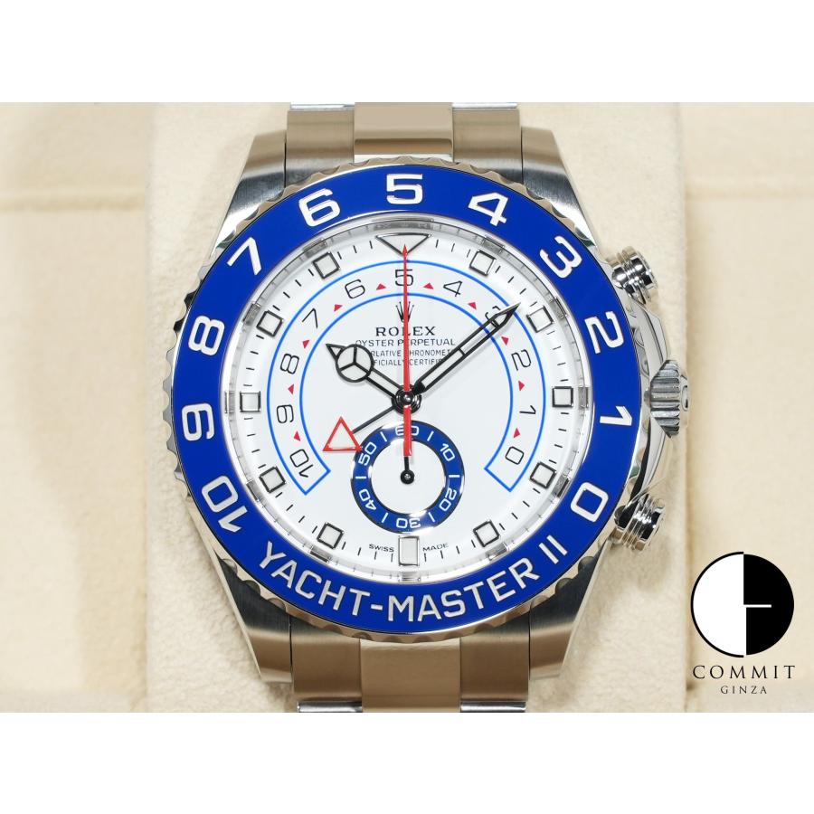ロレックス ヨットマスターII Ref.116680 ステンレススチール ホワイト文字盤 | ヨットマスター