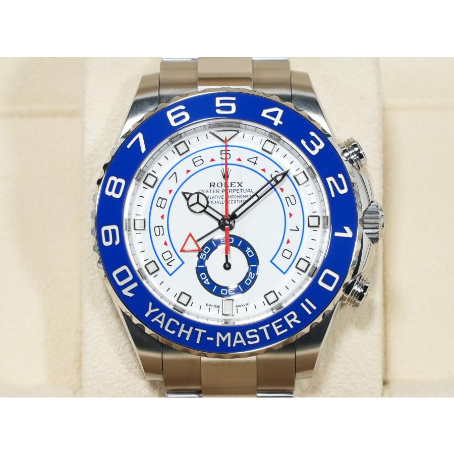 ロレックス ヨットマスターII Ref.116680 ステンレススチール ホワイト文字盤 | ヨットマスター | 01