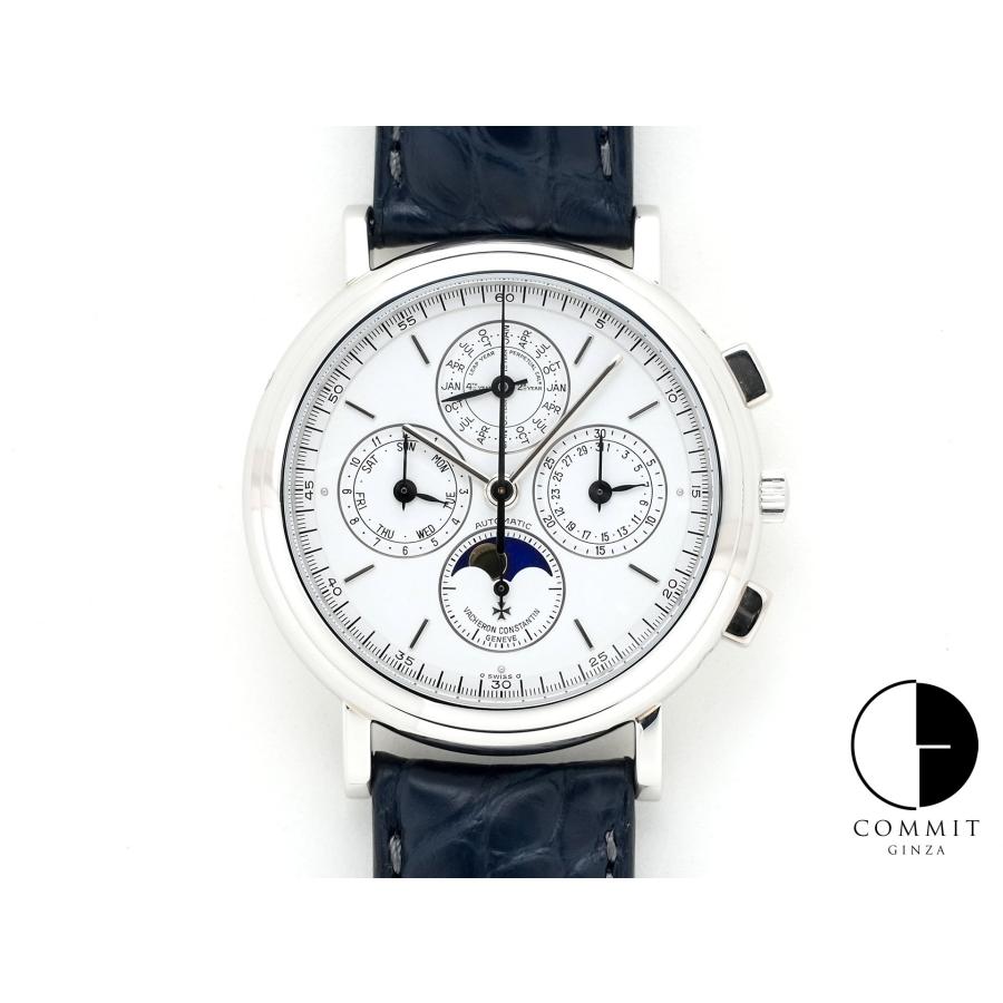 ヴァシュロンコンスタンタン パトリモニー パーペチュアルカレンダー クロノグラフ Ref.49005/000P-7622 プラチナ ホワイト文字盤 | VACHERON CONSTANTIN