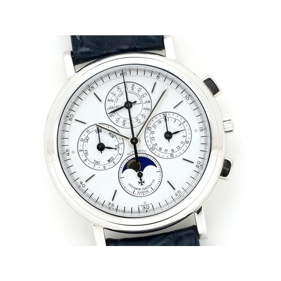 ヴァシュロンコンスタンタン パトリモニー パーペチュアルカレンダー クロノグラフ Ref.49005/000P-7622 プラチナ ホワイト文字盤 | VACHERON CONSTANTIN | 02