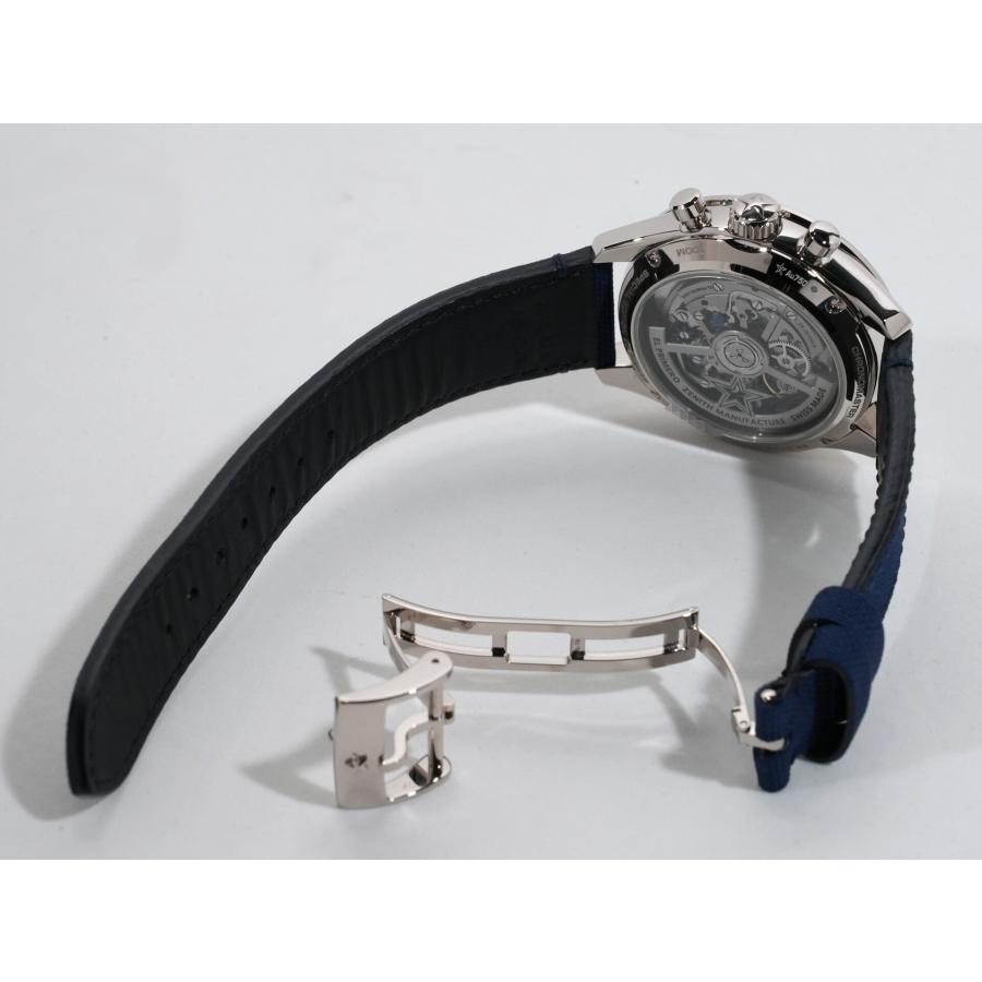 ゼニス クロノマスター スポーツ ヨシダ スペシャル エディション Ref.65.3103.3600/53.C920 18KWG アクアブルー文字盤 | ZENITH（時計） | 07