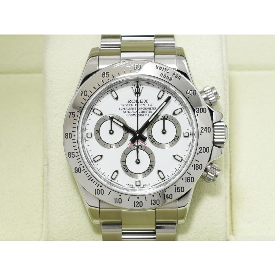 ロレックス デイトナ Ref.116520 ステンレススチール ホワイト文字盤 | コスモグラフ デイトナ | 01
