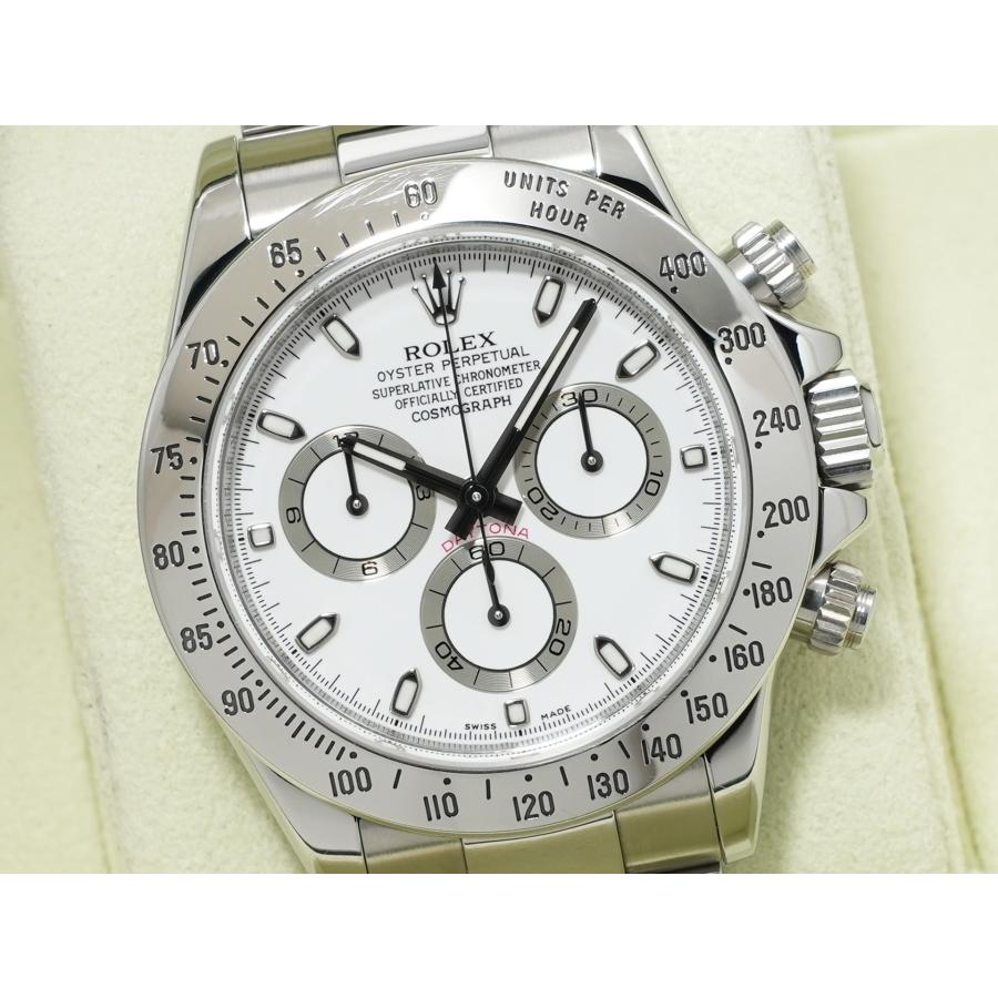 ロレックス デイトナ Ref.116520 ステンレススチール ホワイト文字盤 | コスモグラフ デイトナ | 02