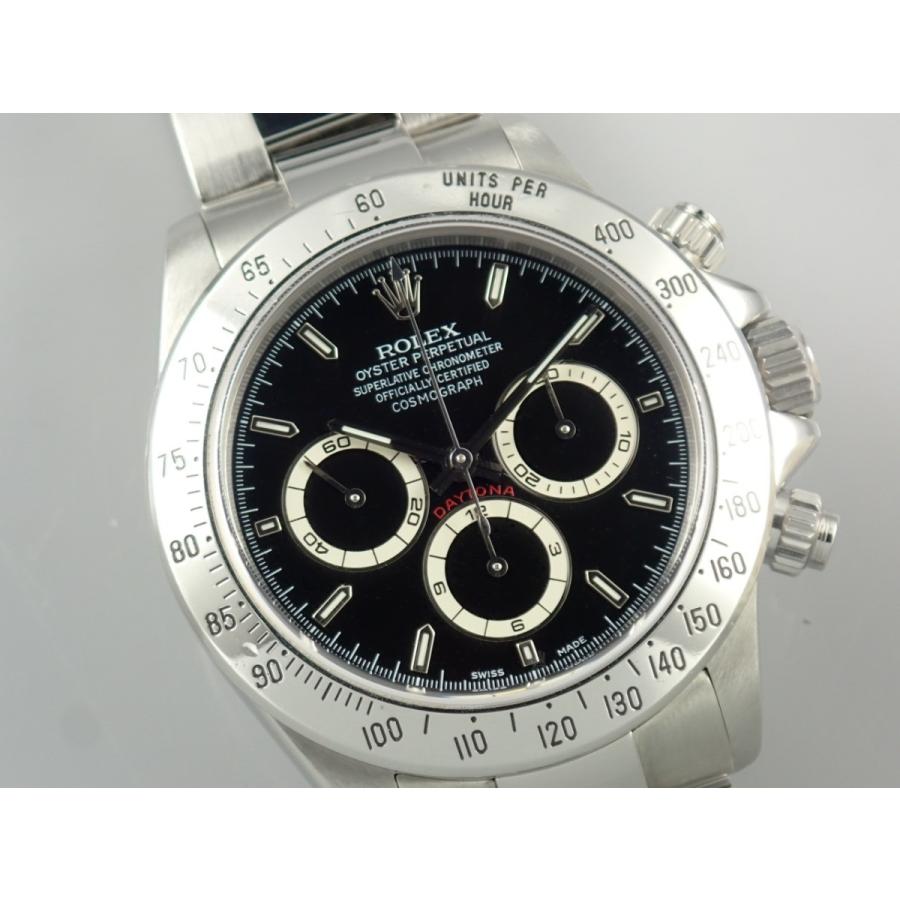 ロレックス デイトナ エルプリメロ 黒文字盤 SS Ref.16520 Serial.P (2000年頃） | コスモグラフ デイトナ | 02