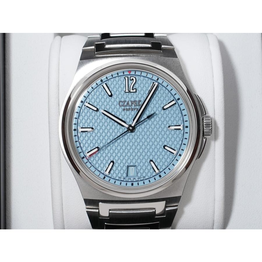 チャペック アンタークティック パサージュ ドゥ ドレーク Ref.- SS グレイシャーブルー文字盤 | CZAPEK | 01
