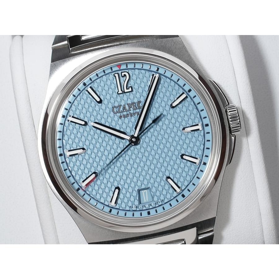 チャペック アンタークティック パサージュ ドゥ ドレーク Ref.- SS グレイシャーブルー文字盤 | CZAPEK | 02