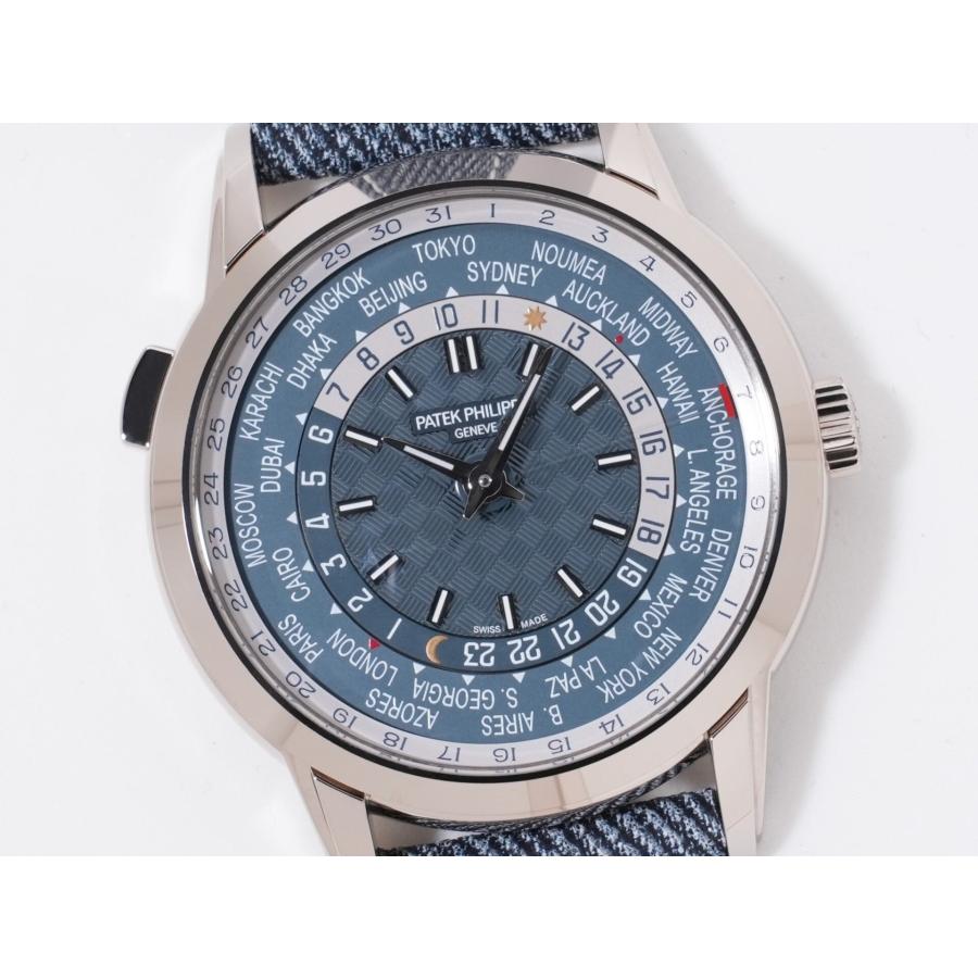 パテックフィリップ コンプリケーション ワールドタイム デイト Ref.5330G-001 18KWG ブルーグレー オパーリン文字盤 | PATEK PHILIPPE | 02