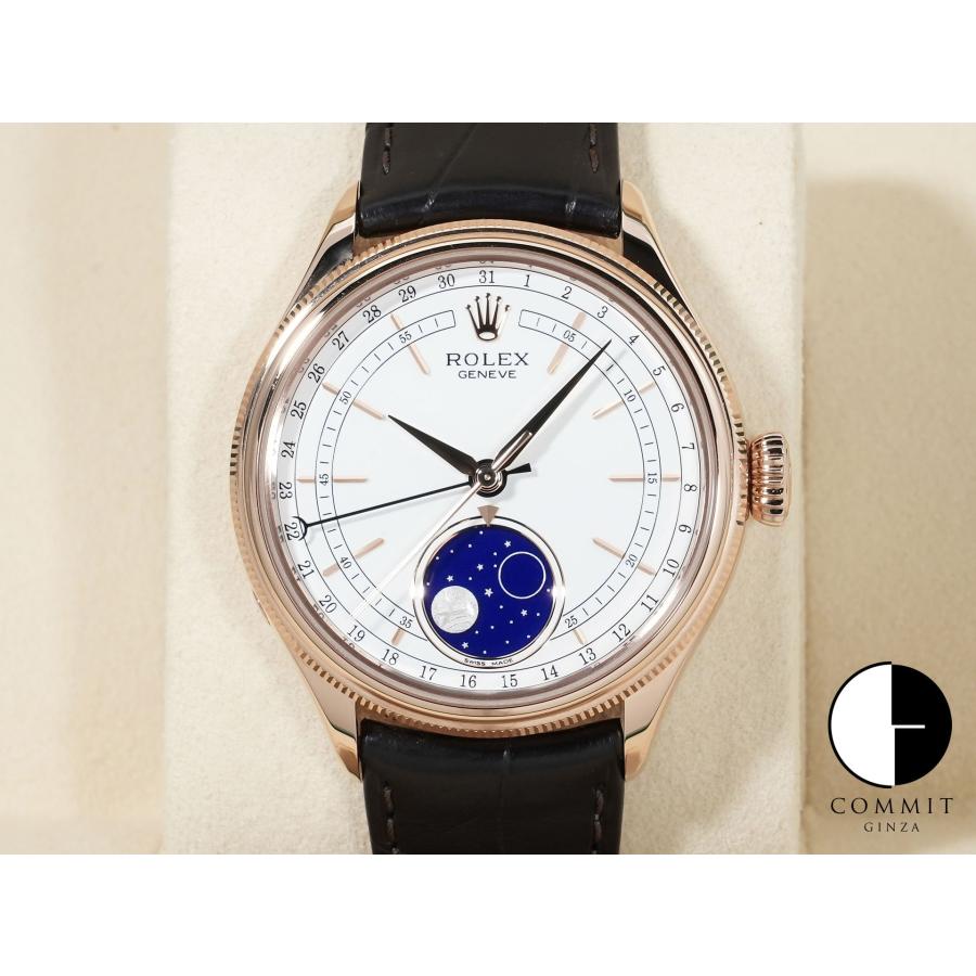 ロレックス チェリーニ ムーンフェイズ Ref.50535 エバーローズゴールド ホワイト文字盤 | ROLEX