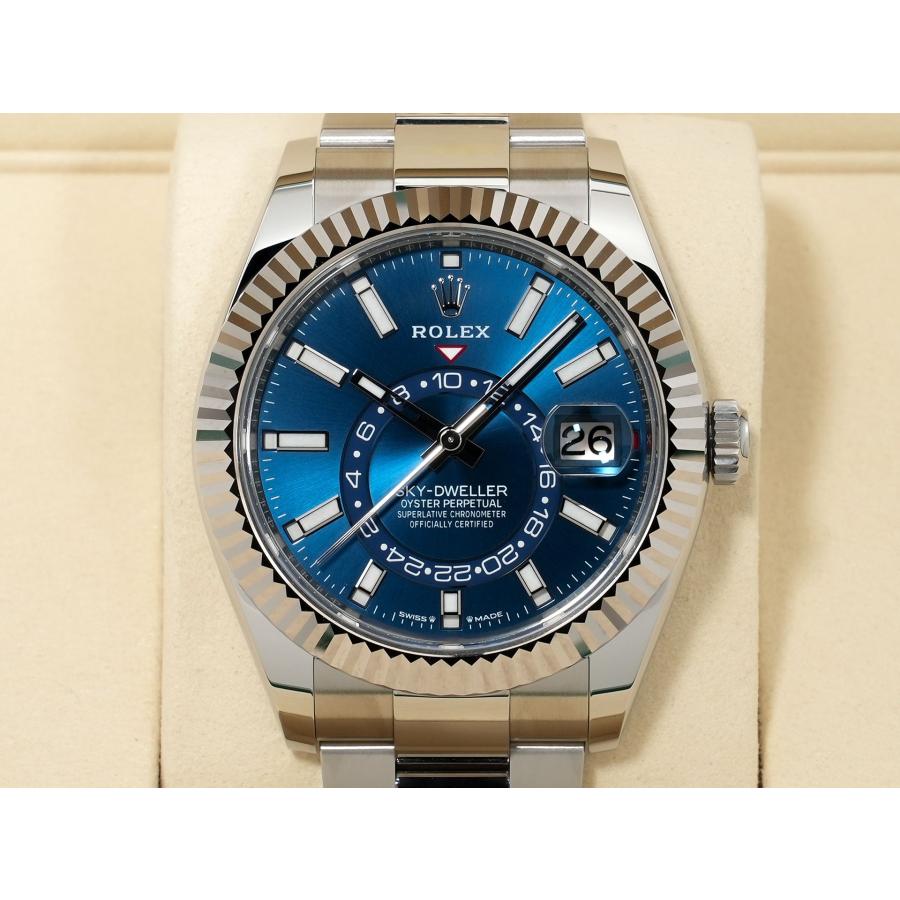 ロレックス スカイドゥエラー Ref.336934 ステンレススチール/ホワイトゴールド ブルー文字盤 オイスターブレスレット | スカイドゥエラー | 01