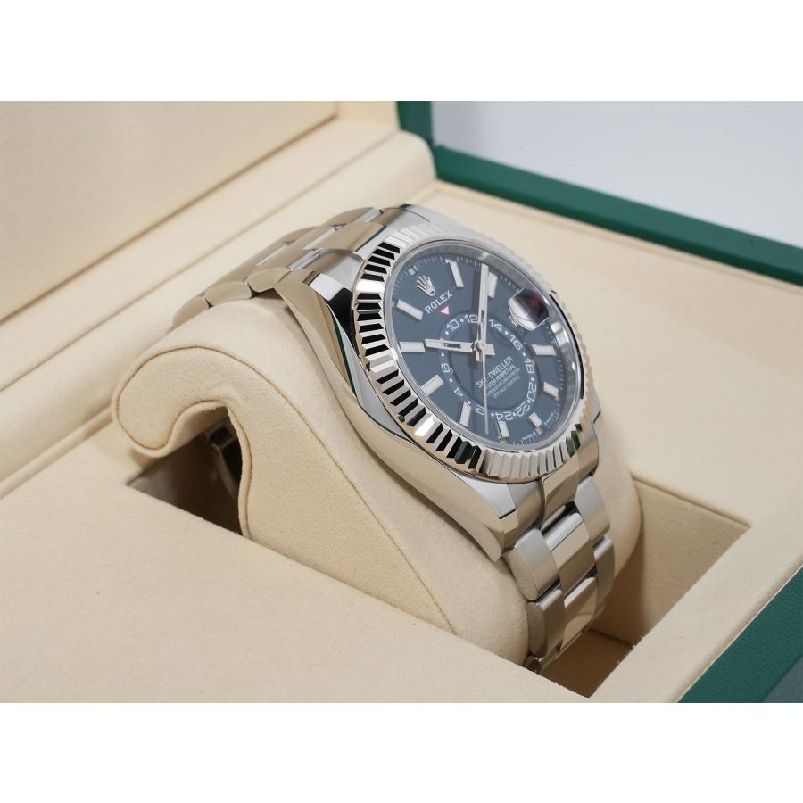 ロレックス スカイドゥエラー Ref.336934 ステンレススチール/ホワイトゴールド ブルー文字盤 オイスターブレスレット | スカイドゥエラー | 04